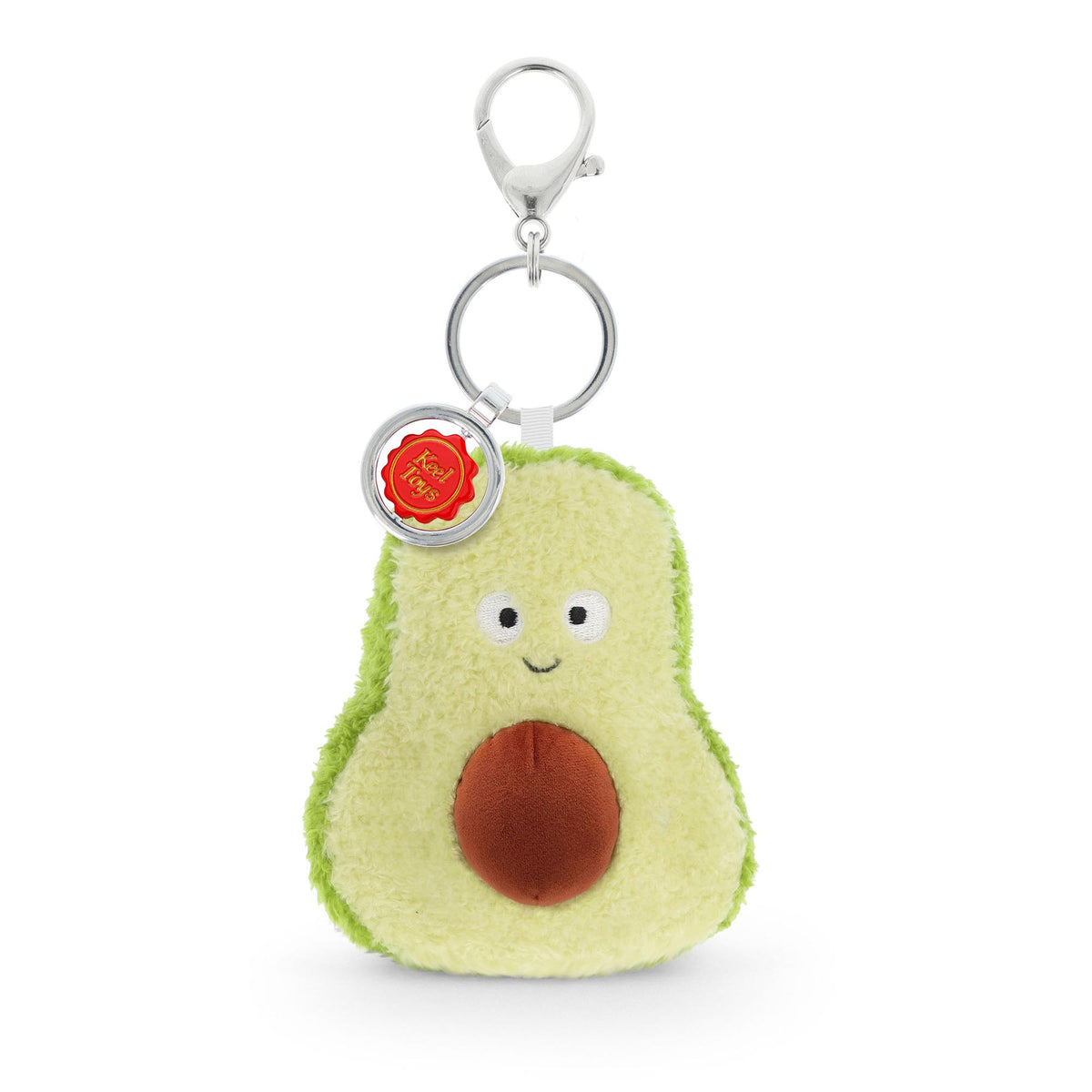 Keel Toys  12cm Keeleco Bag Charm Snackies 6 Asstd (1 chosen at random)