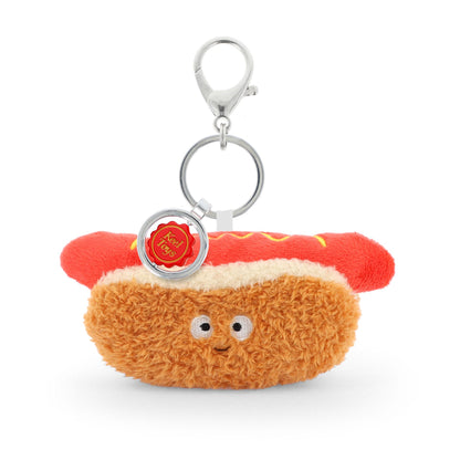 Keel Toys  12cm Keeleco Bag Charm Snackies 6 Asstd (1 chosen at random)
