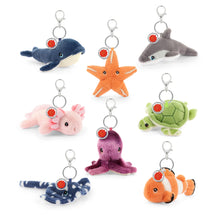 Keel Toys  12cm Keeleco Bag Charm Sealife 8 Asstd