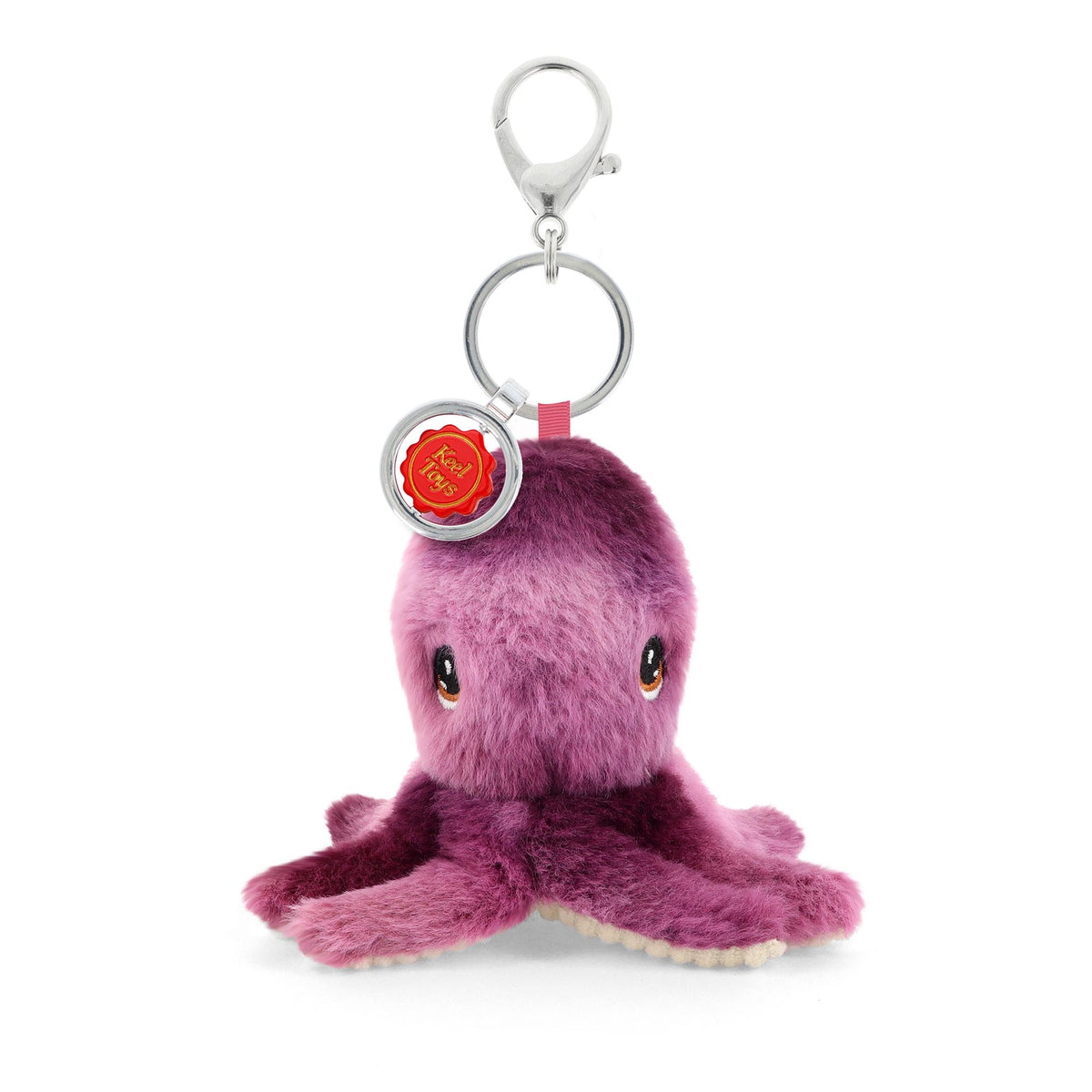 Keel Toys  12cm Keeleco Bag Charm Sealife 8 Asstd