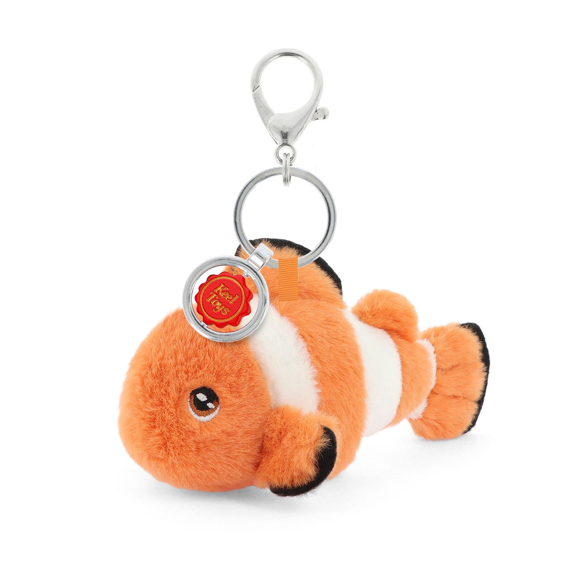 Keel Toys  12cm Keeleco Bag Charm Sealife 8 Asstd