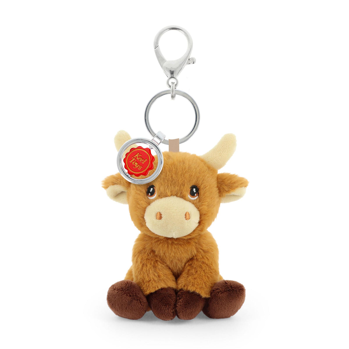 Keel Toys  12cm Keeleco Bag Charm Farm 6 Asstd