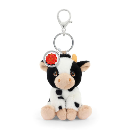 Keel Toys  12cm Keeleco Bag Charm Farm 6 Asstd