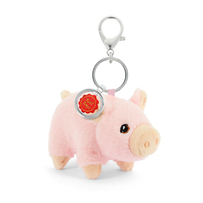 Keel Toys  12cm Keeleco Bag Charm Farm 6 Asstd