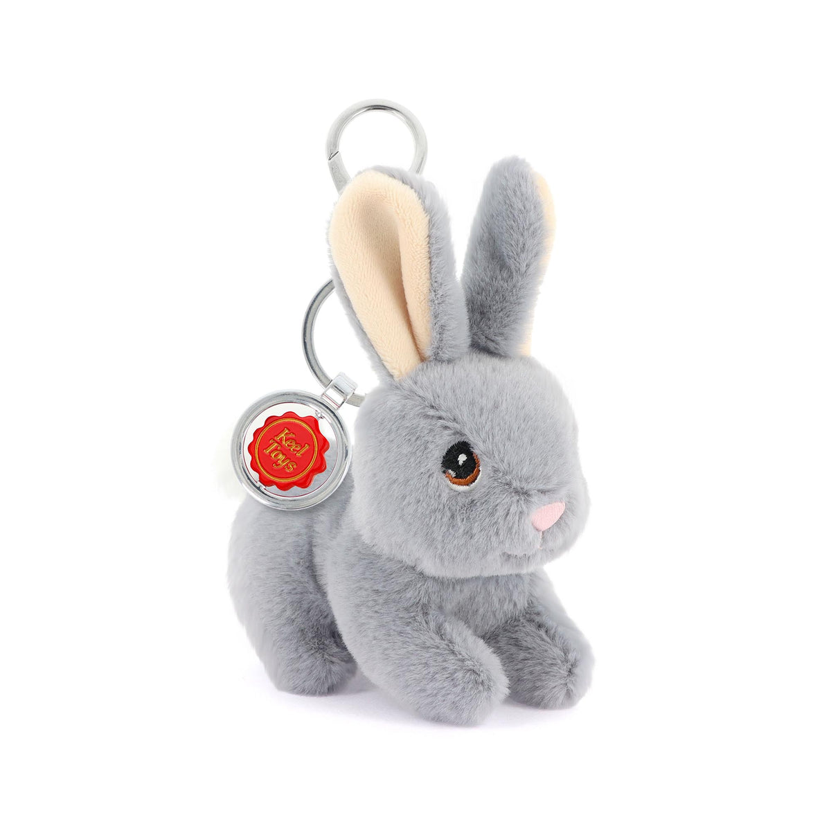 Keel Toys  12cm Keeleco Bag Charm Farm 6 Asstd