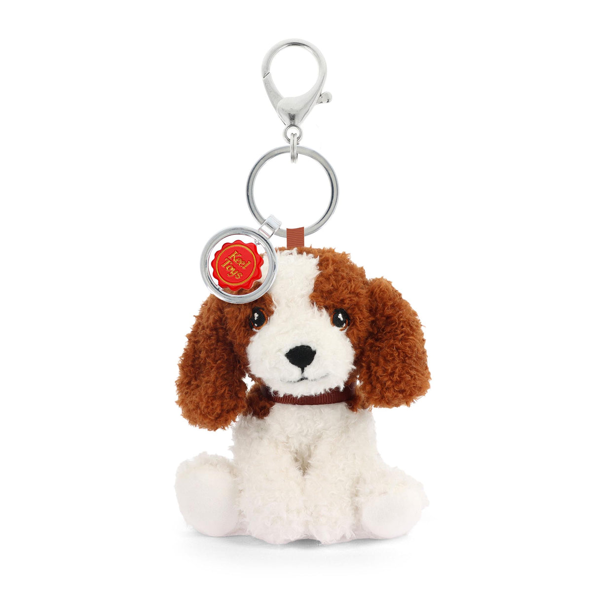 Keel Toys  12cm Keeleco Bag Charm Puppy & Kitty Love 8 Asstd