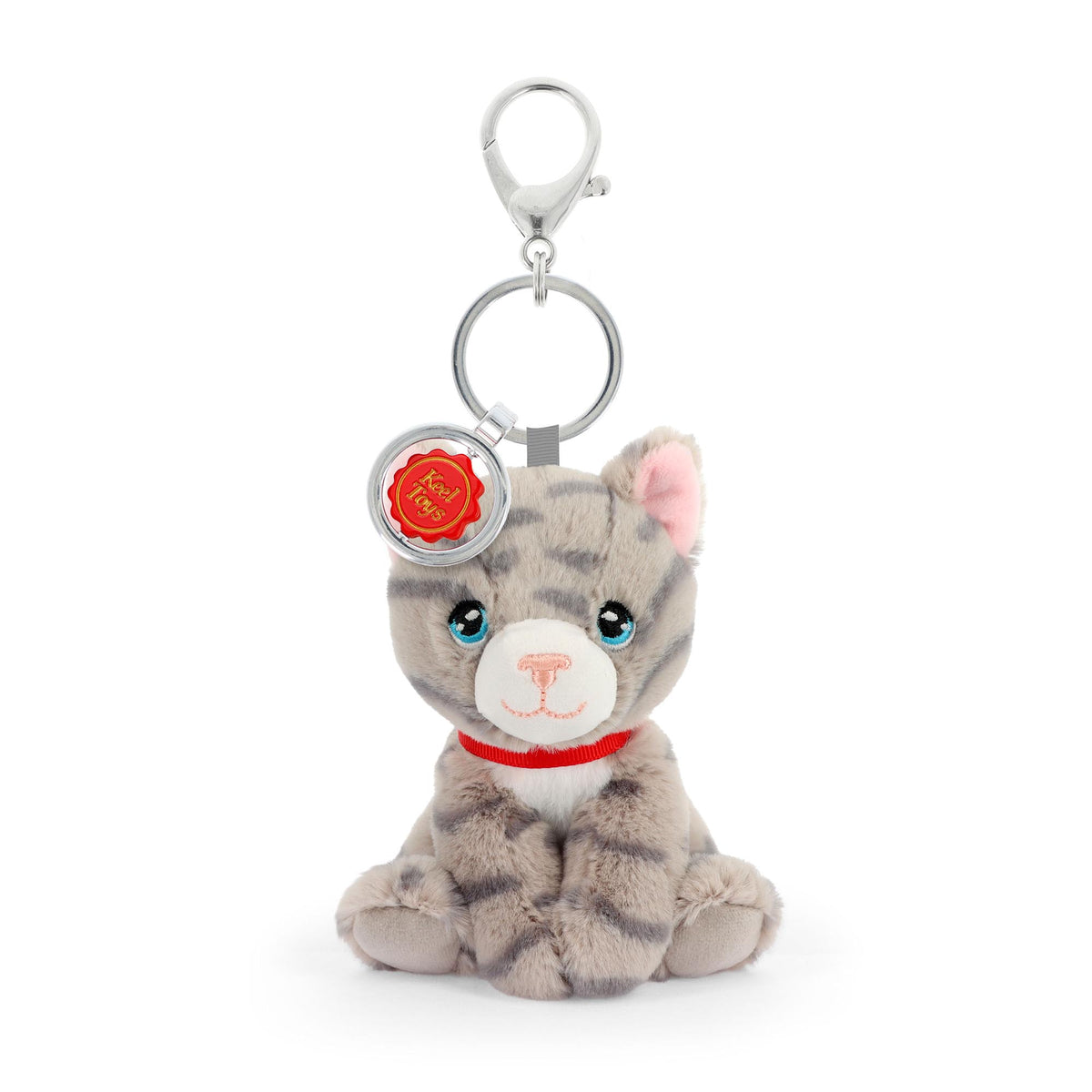 Keel Toys  12cm Keeleco Bag Charm Puppy & Kitty Love 8 Asstd