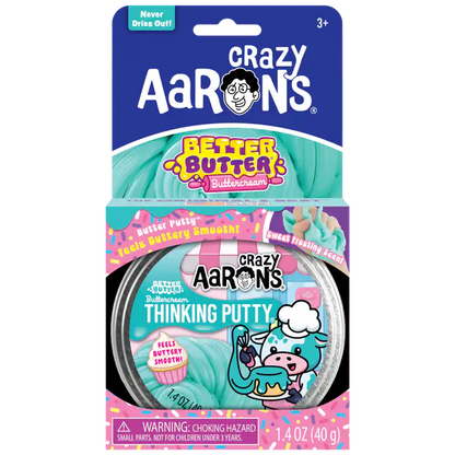 Crazy Aaron's  Thinking Putty 3.5" - Better Butter Buttercream
