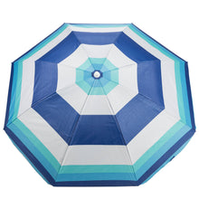 Yello Striped Parasol 3 X Astd (1 Colour Chosen At Random)