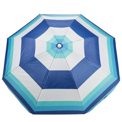 Yello Striped Parasol 3 X Astd (1 Colour Chosen At Random)