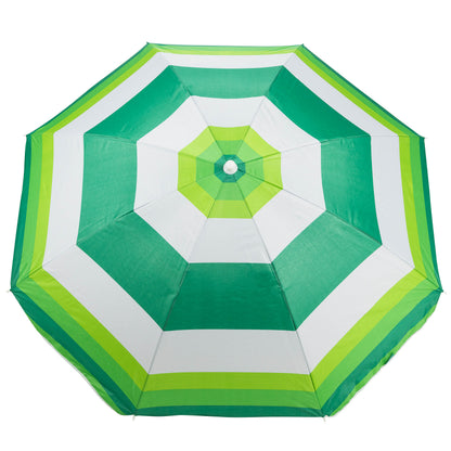 Yello Striped Parasol 3 X Astd (1 Colour Chosen At Random)