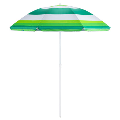 Yello Striped Parasol 3 X Astd (1 Colour Chosen At Random)