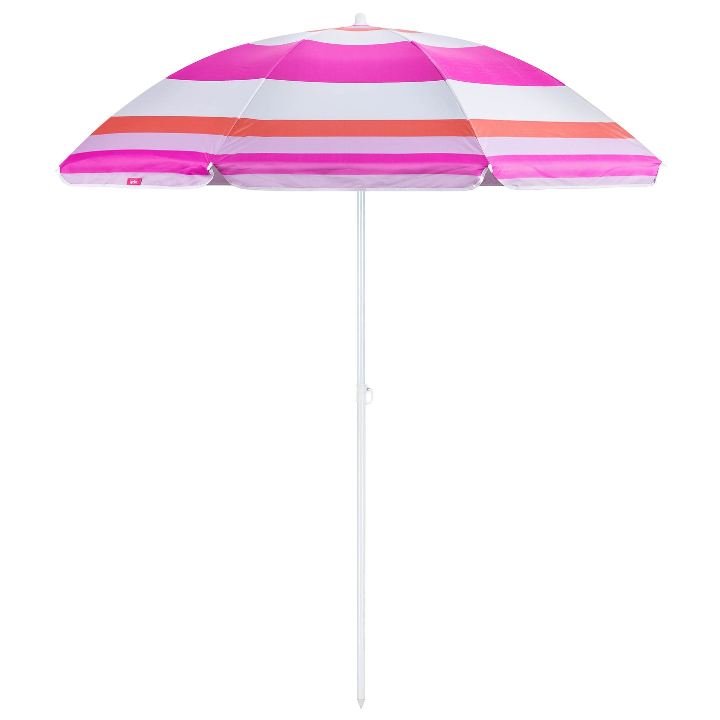 Yello Striped Parasol 3 X Astd (1 Colour Chosen At Random)