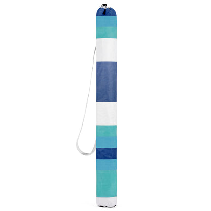 Yello Striped Parasol 3 X Astd (1 Colour Chosen At Random)