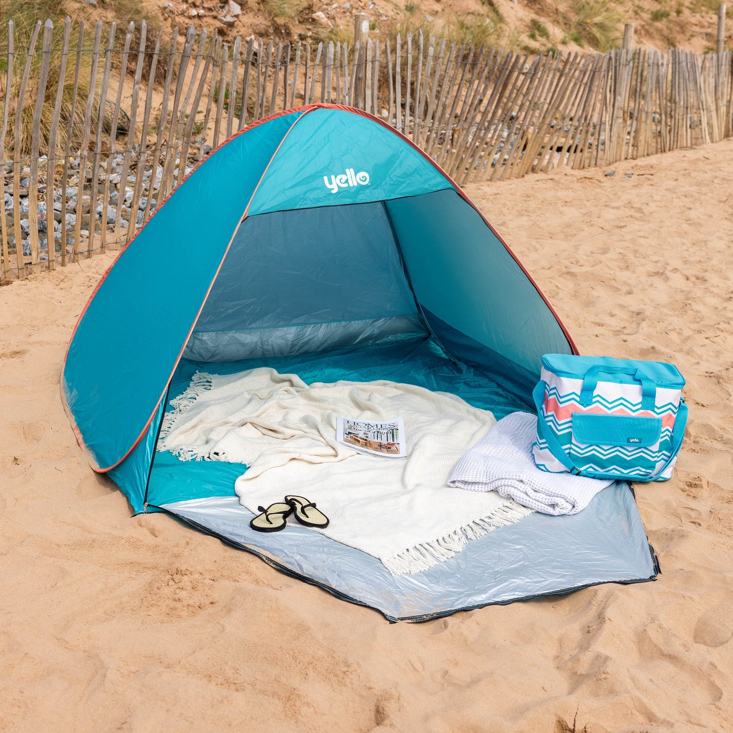 Yello Pop Up Beach Shelter - Aqua