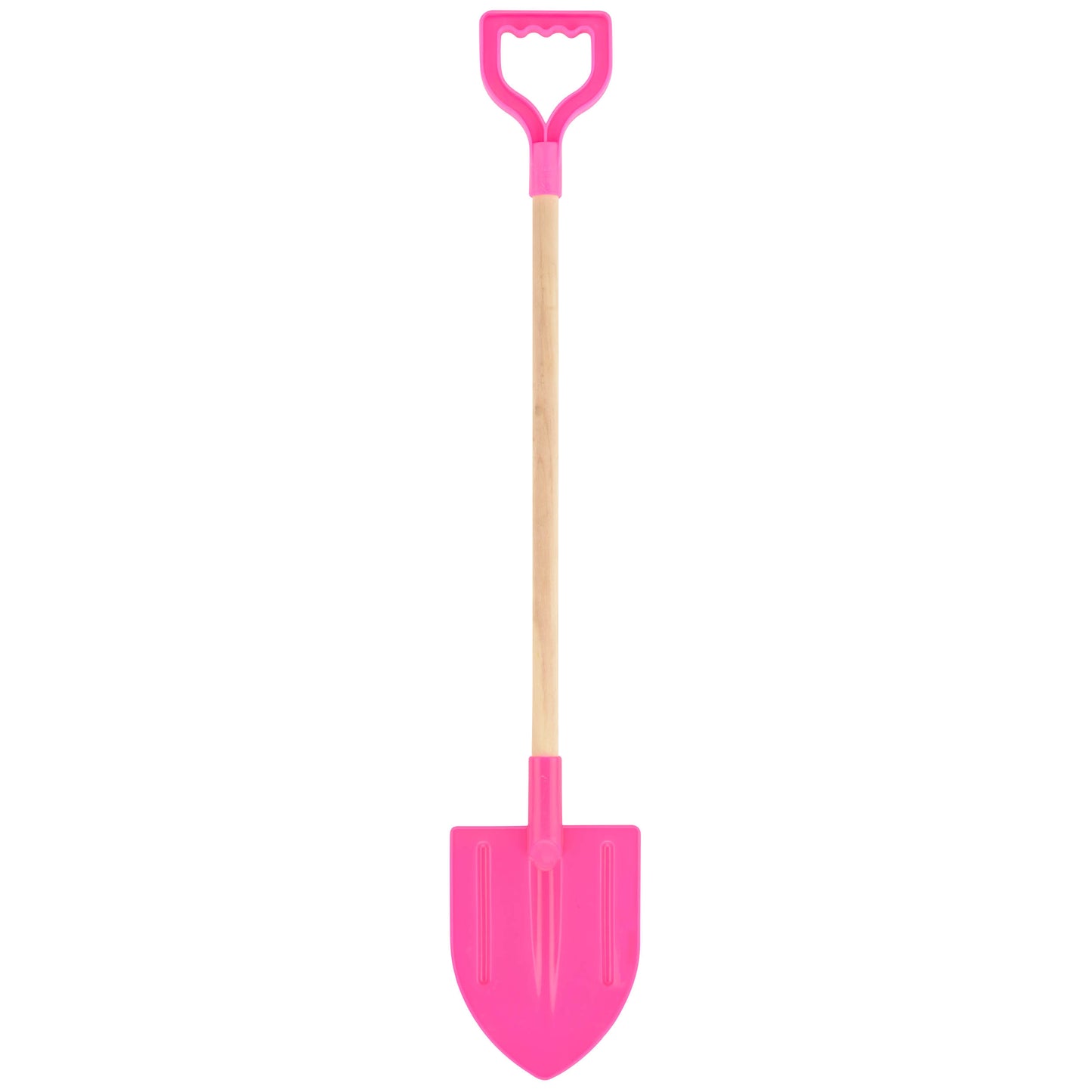 Yello Wood Shaft Shield Spade - 29" (1 Chosen At Random)
