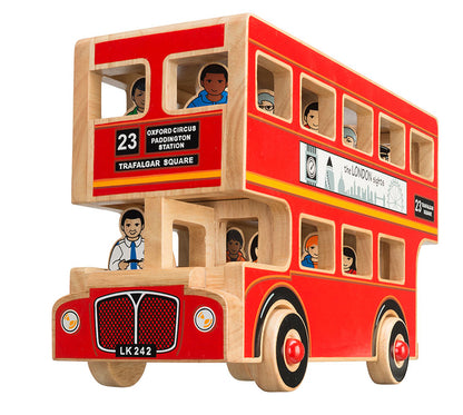 Lanka Kade Deluxe Natural London Bus + 16 People