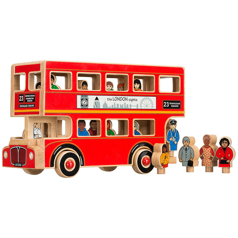 Lanka Kade Deluxe Natural London Bus + 16 People