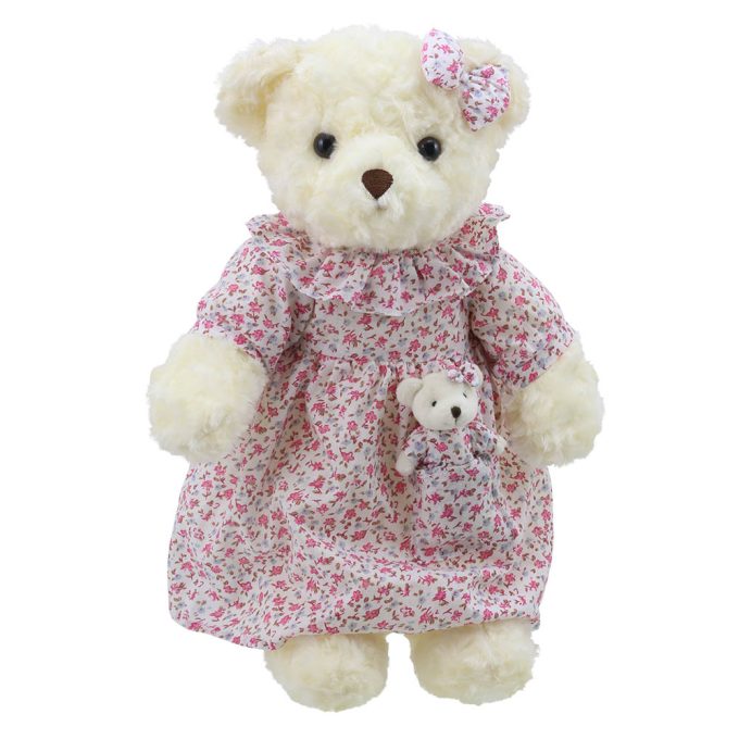The Puppet Company Wilberry Dressed Animals Bedtime Bear (Nightie)