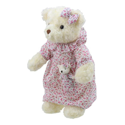The Puppet Company Wilberry Dressed Animals Bedtime Bear (Nightie)