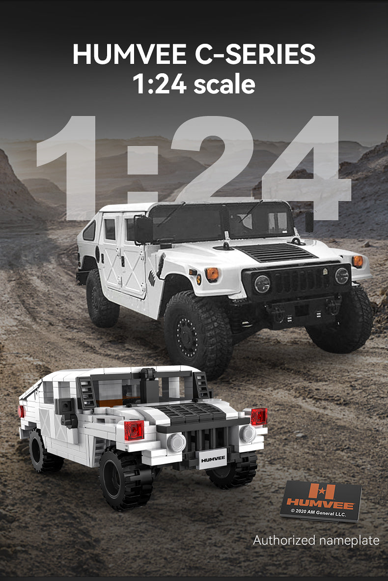 Cada 1:24 Humvee Off-Road Truck - 328 pcs