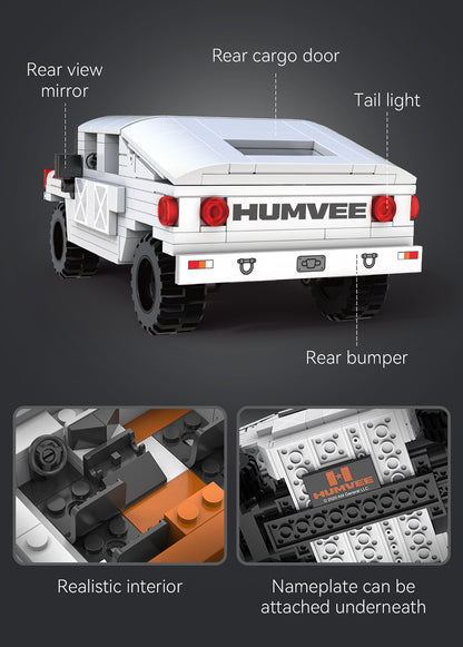 Cada 1:24 Humvee Off-Road Truck - 328 pcs
