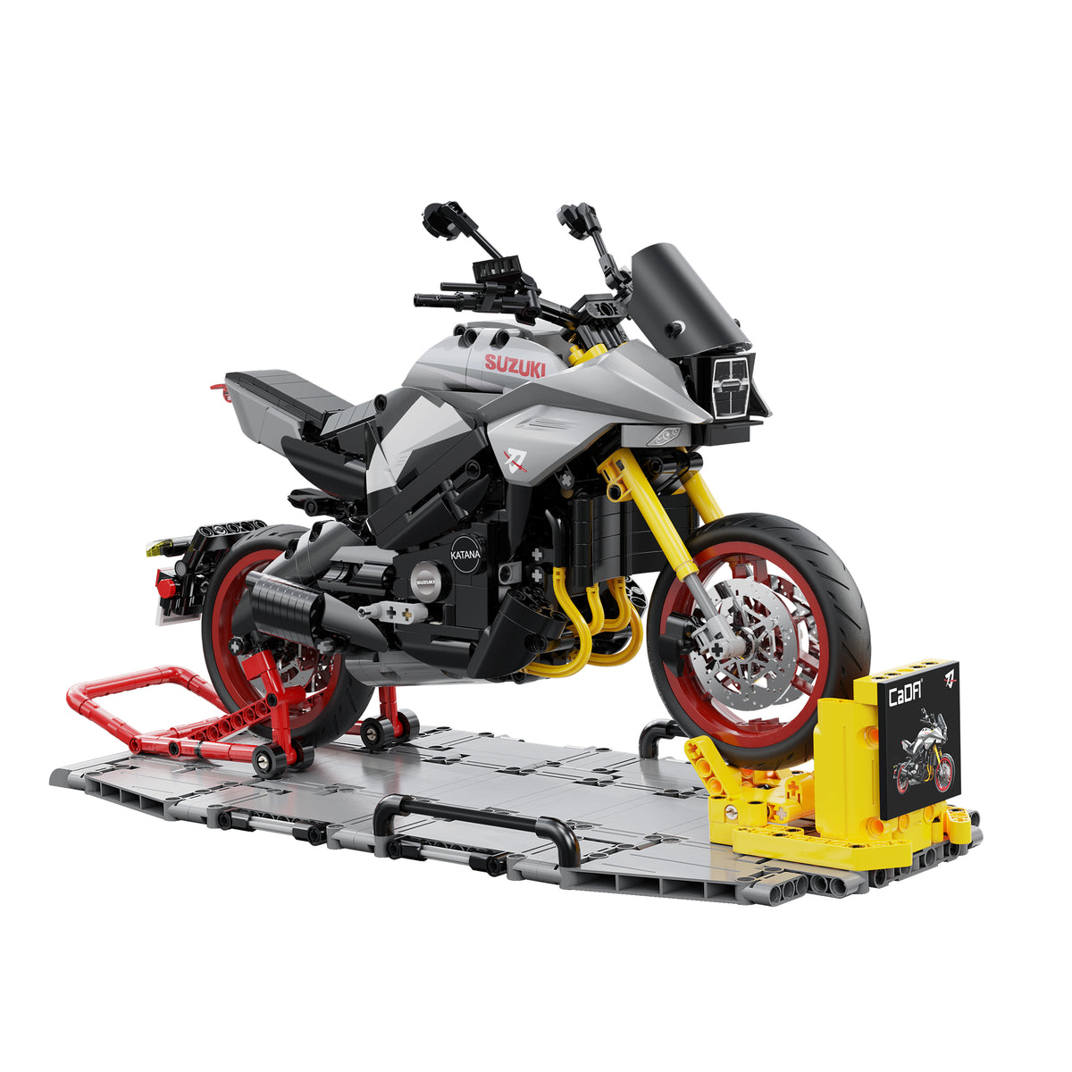 Cada 1:6 Suzuki Katana Motorbike - 1104 pcs