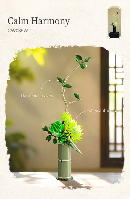 Cada Oriental Floral Art: Calm Harmony - 299 pcs