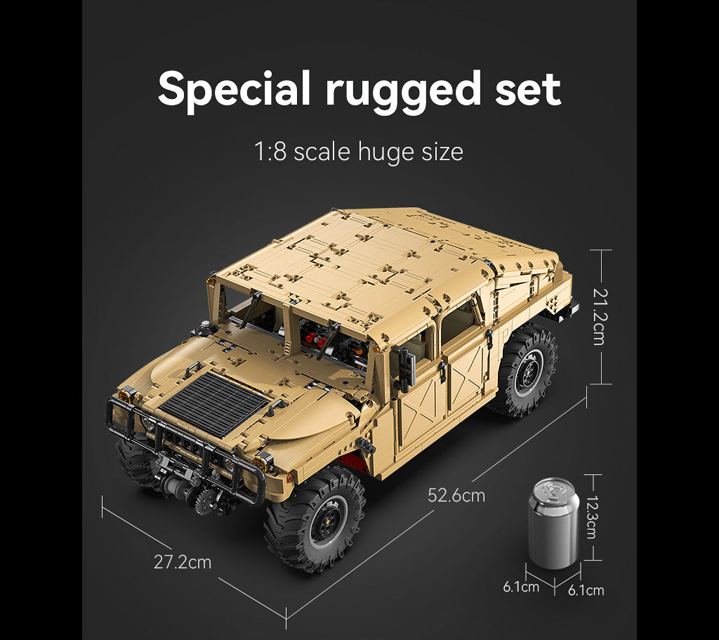 Cada 1:8 Humvee -  3935 pcs