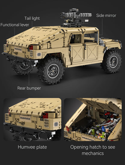 Cada 1:8 Humvee -  3935 pcs