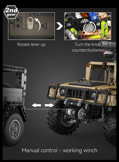 Cada 1:8 Humvee -  3935 pcs