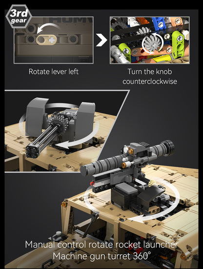 Cada 1:8 Humvee -  3935 pcs