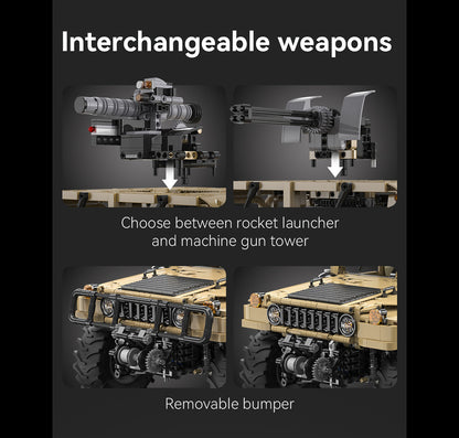 Cada 1:8 Humvee -  3935 pcs