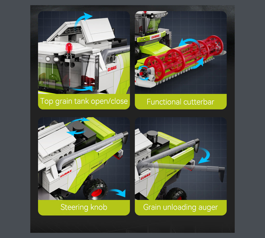Cada CLAAS Dominator 370 Combine Harvester - 348 pcs