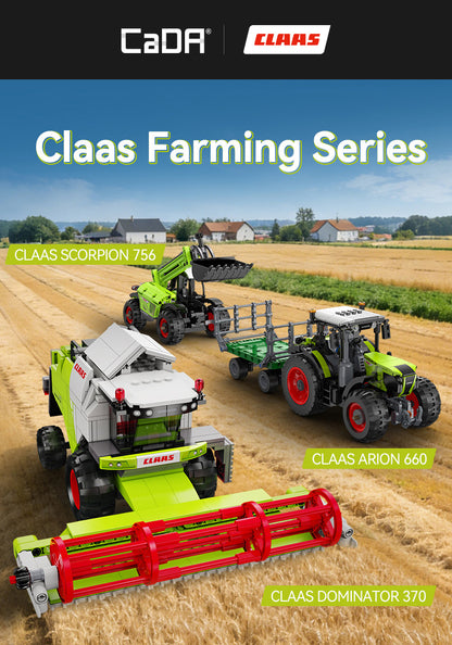 Cada CLAAS Arion 660 Farm Tractor - 448 pcs