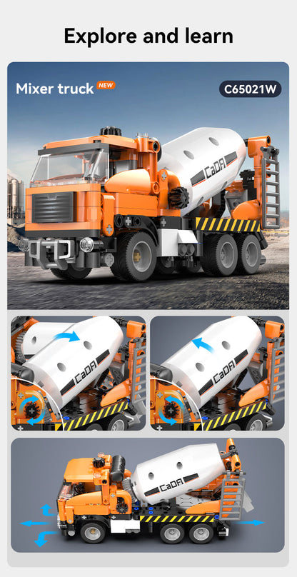Cada Cement Mixer Truck - 368 pcs