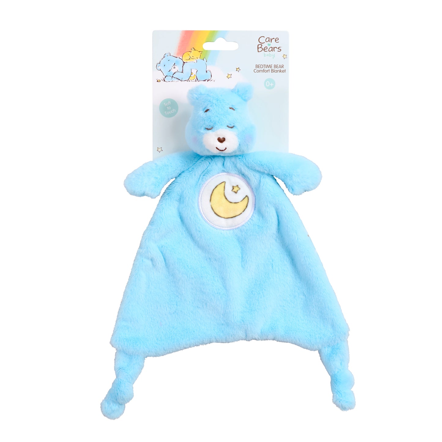 Rainbow Designs  Carebears Bedtime Bear Comfort Blanket