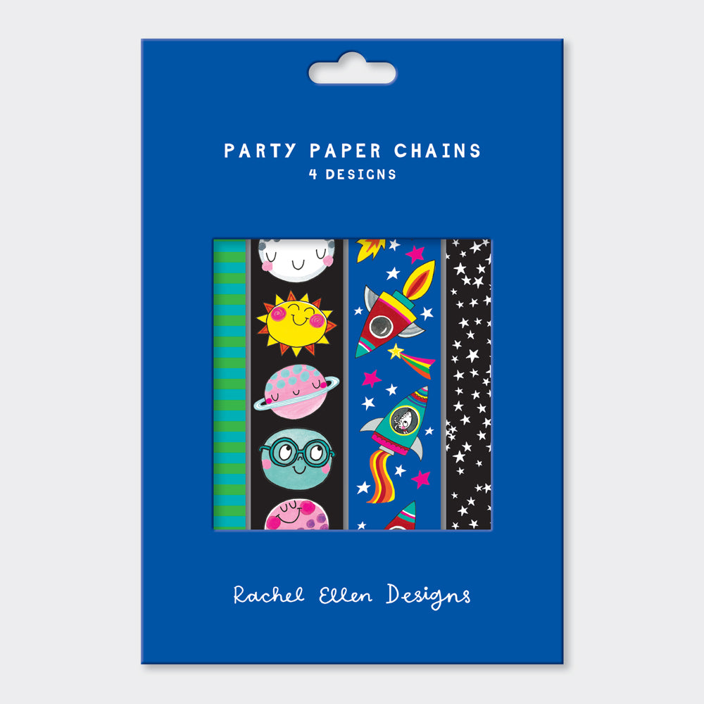 Rachel Ellen Space Themed Party Paper Chains