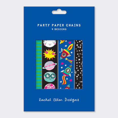 Rachel Ellen Space Themed Party Paper Chains
