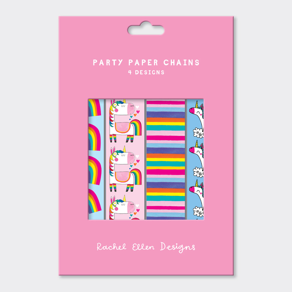 Rachel Ellen Unicorn Party Paper Chains