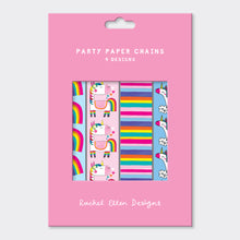 Rachel Ellen Unicorn Party Paper Chains