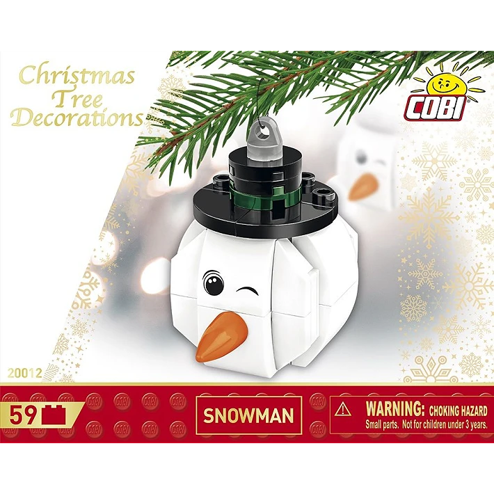 Cobi Snowman Ornament