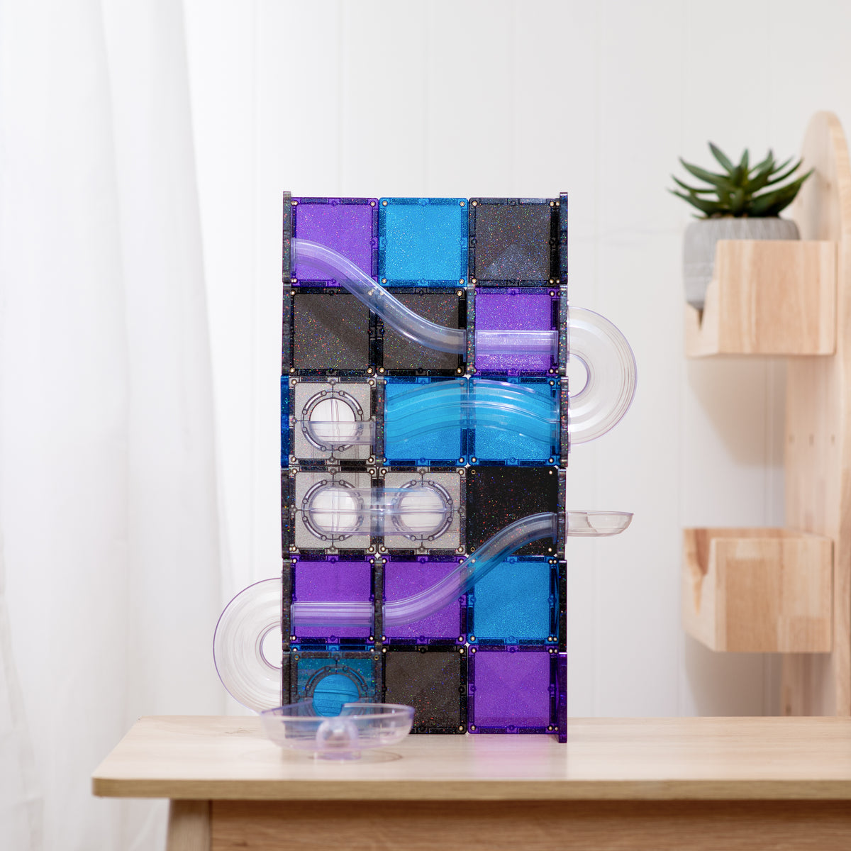 Connetix Tiles Ball Run Galaxy Pack 61 pc