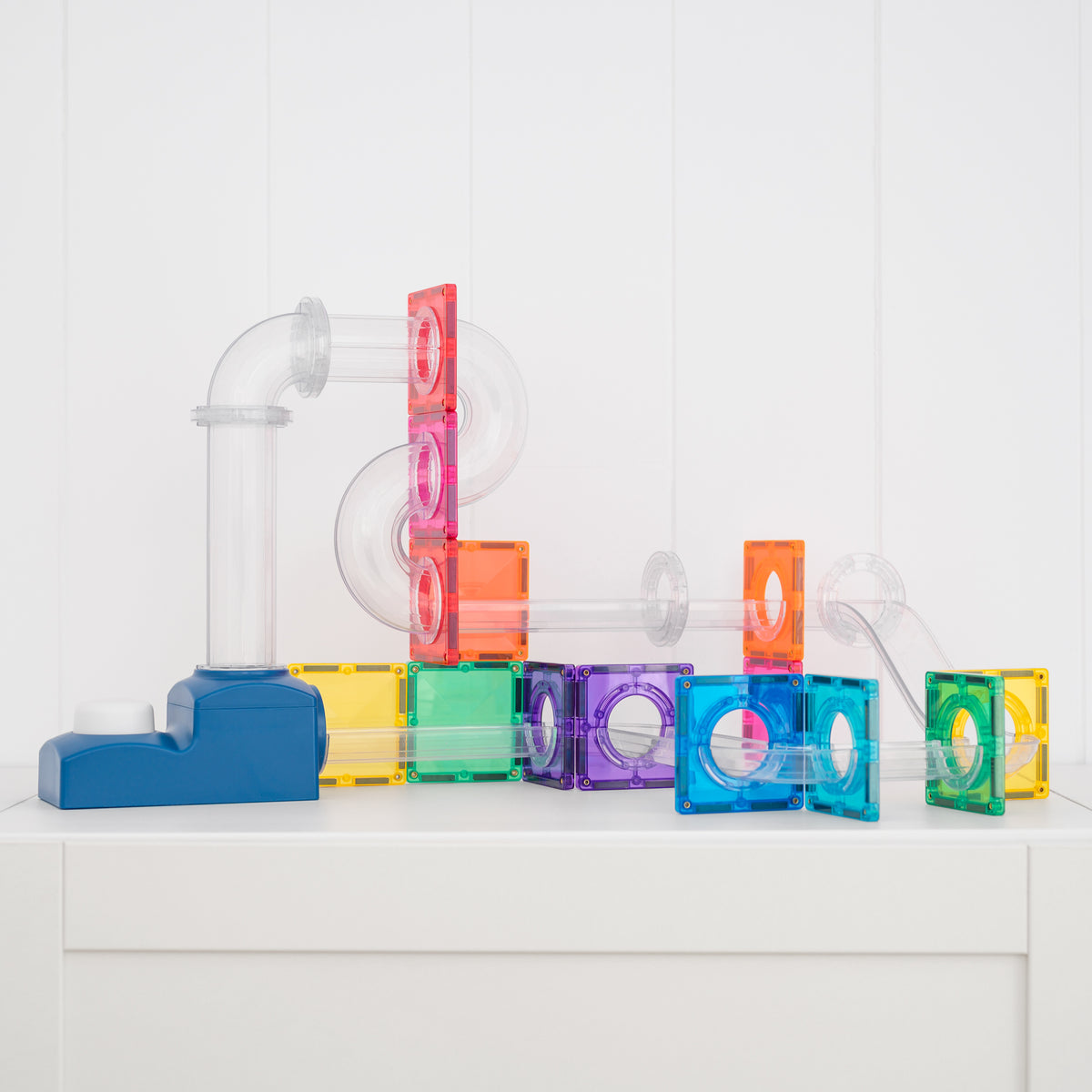 Connetix Tiles Ball Run Launcher Pack 47 pc