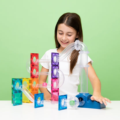 Connetix Tiles Ball Run Launcher Pack 47 pc