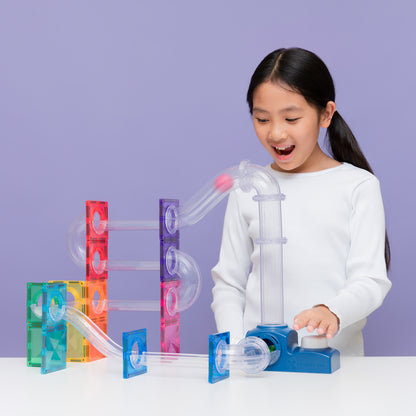 Connetix Tiles Ball Run Launcher Pack 47 pc