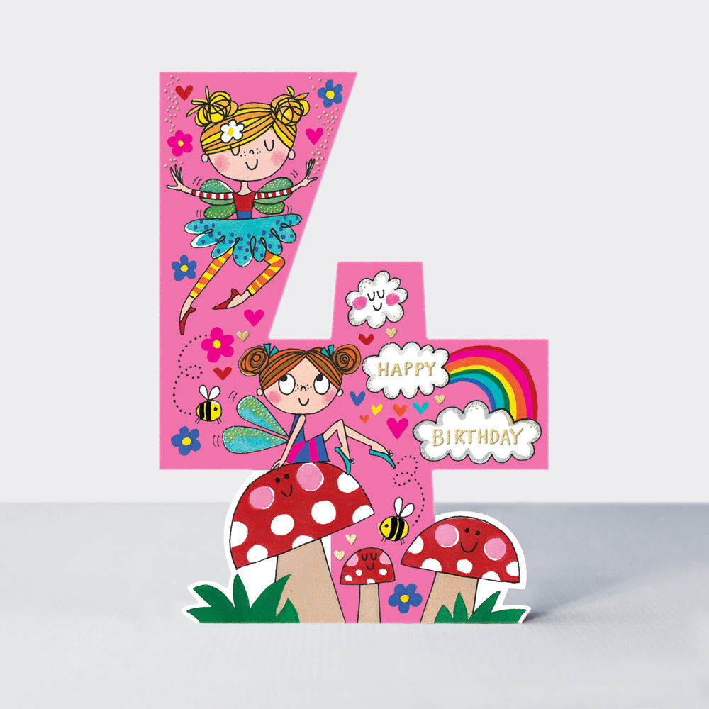 Rachel Ellen Cookie Cutters - Age 4/Fairies & Toadstool Card
