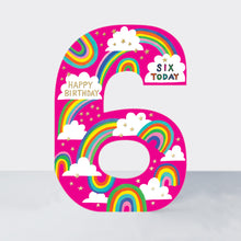 Rachel Ellen Cookie Cutters - Age 6/Rainbows & Clouds Card