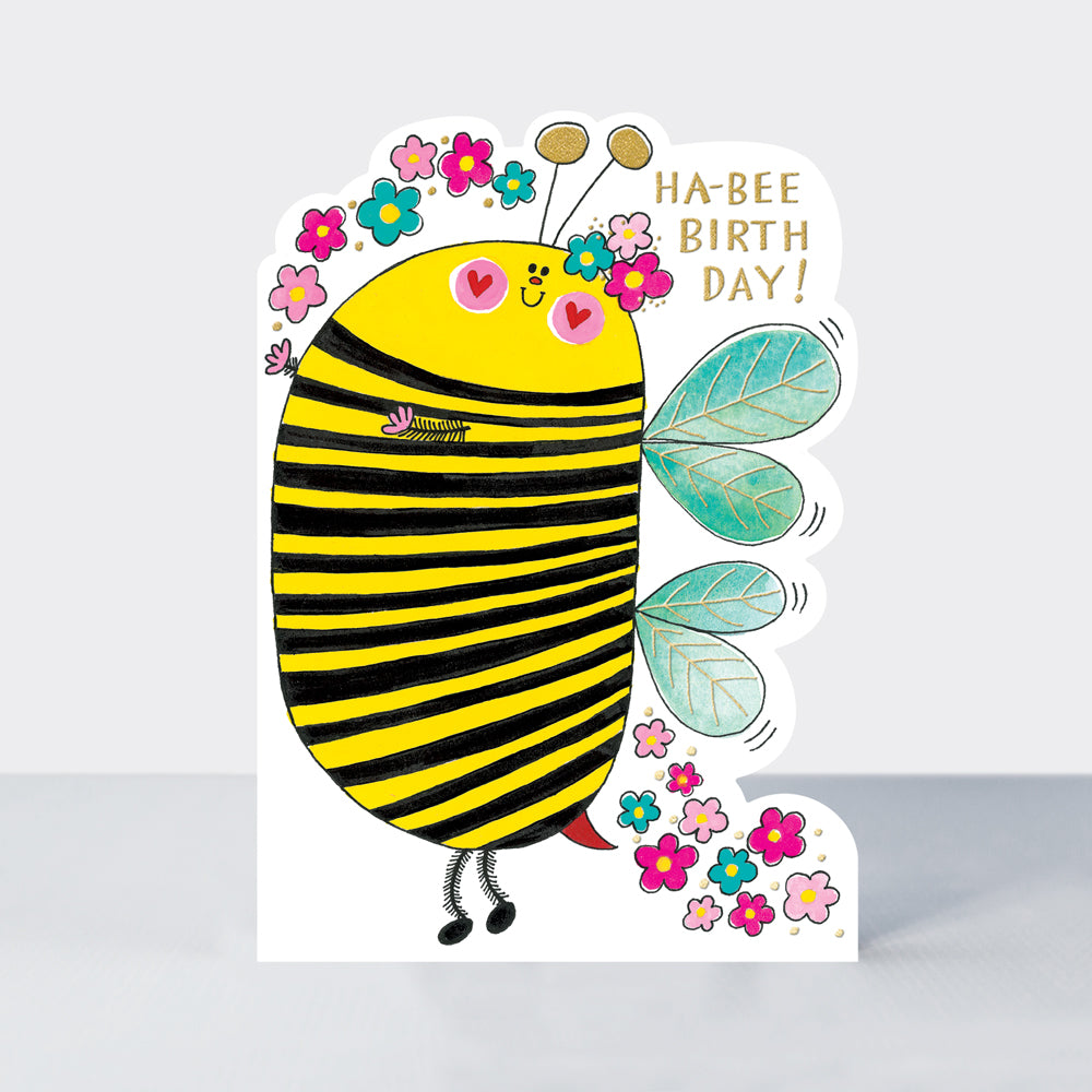 Rachel Ellen Cookie Cutters - Ha-bee Birthday/Bee Card