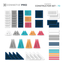Connetix Tiles PRO Constructor Set 70 pc